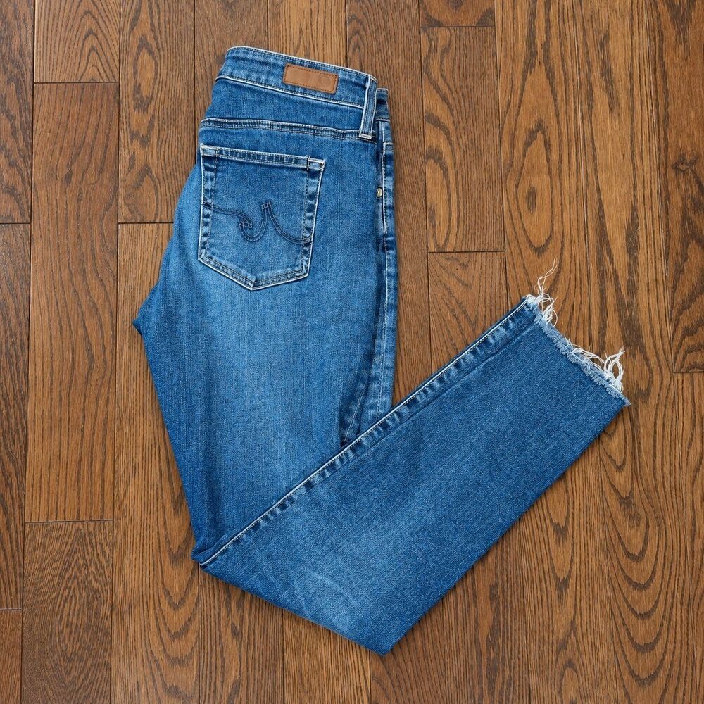 {AG Adriano Goldschmied} βFarrah Skinny Ankleβ high-rise skinny ankle jeans, 30R